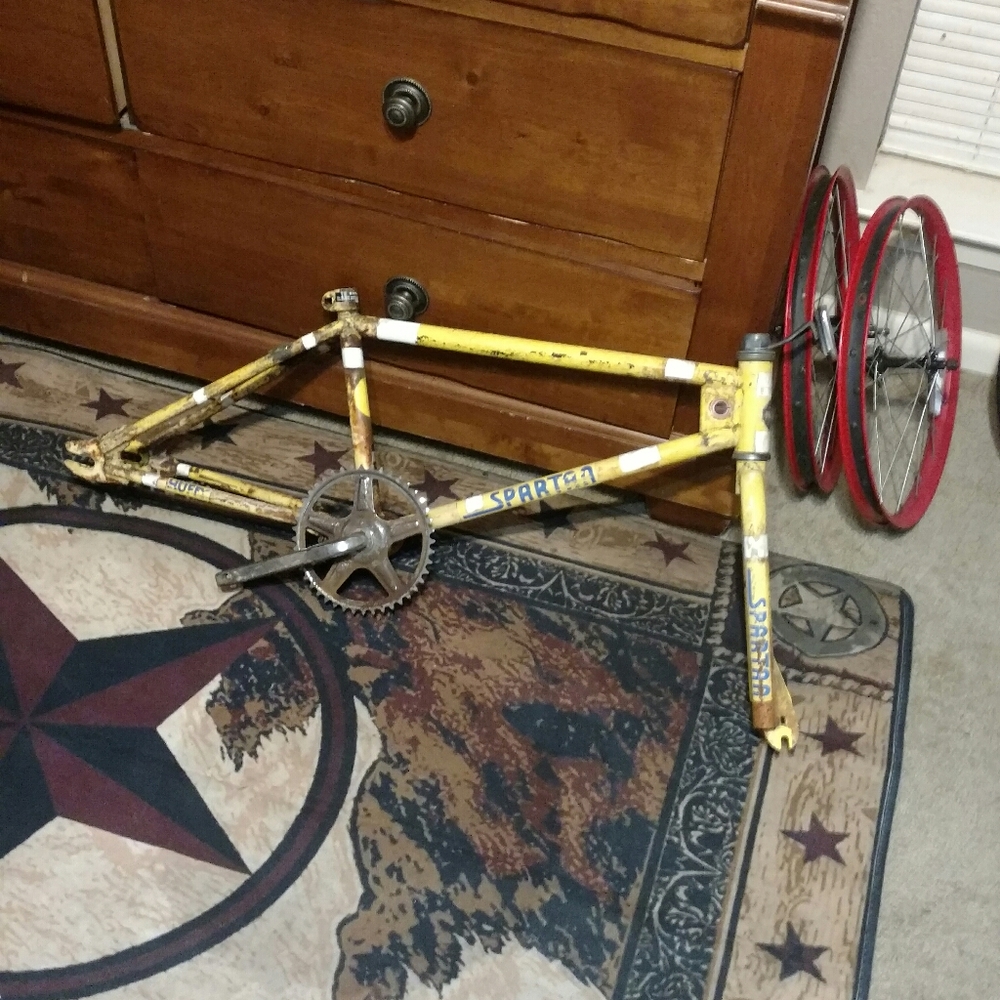 Vintage 1980 woolco spartan official race bike